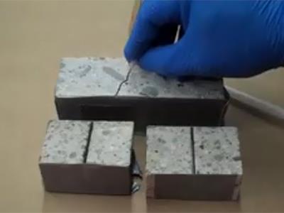 關于用極細針尖修補0.5mm裂縫視頻